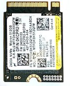 تصویر هارد اس اس دی اینترنال برای سرفیس پرو 7پلاس، پرو8،پرو9 میکرون Micron 2400 MTFDKBK512QFM NVMe 