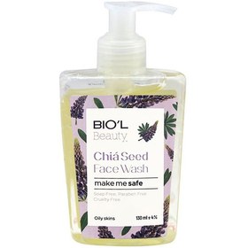 تصویر ژل شستشوی صورت بیول دانه چیا Biol chia seed face wash gel