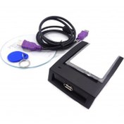 تصویر دستگاه كارتخوان رومیزی RFID Mifare R/W خواندن و نوشتن مدل ID-13RW USB 