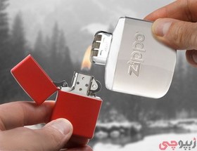 تصویر بخاری جیبی زیپو کد 40323 