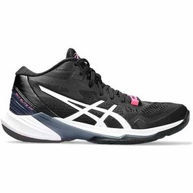 تصویر کفش والیبال اسیکس اسکای الیت مشکی صورتی Asics Sky Elite ff 2 Black Pink 