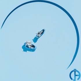 تصویر انگشتر تک نگین کد 033 