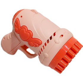 تصویر اسباب بازی کلت حباب ساز رگباری قلبی 