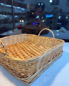 تصویر سینی حصیری 