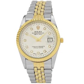 تصویر ساعت مچی مردانه رولکس ROLEX مدل دیت جاست کد 1053 ا Rolex DATEJUST men's wristwatch model - 1053 Rolex DATEJUST men's wristwatch model - 1053