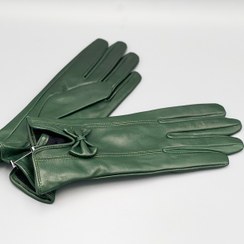 تصویر دستکش زنانه چرم طبیعی sarina