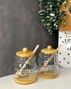 تصویر عسل خوری پیرکس درب و زیر بامبو ۱۱۱ - حبابی 