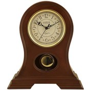 تصویر ساعت رومیزی لوتوس مدل DEMI رنگ قهوه‌ای 