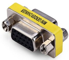 تصویر تبدیل دو سر مادگی VGA مبدل کوچک