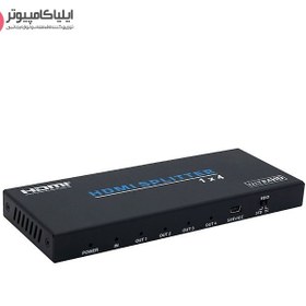 تصویر اسپلیتر 2 پورت HDMI با قابلیت EDID فرانت FN-V214 