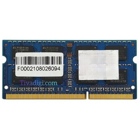 تصویر رم لپ تاپ Elpida DDR3 1333 MHz PC3 10600S با ظرفیت 4GB Elpida 4GB Memory DDR3 1333 MHz PC3 10600S