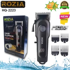 تصویر ماشین اصلاح موی سر روزیا مدل HQ-2223 Rozia hair trimmer model HQ-2223