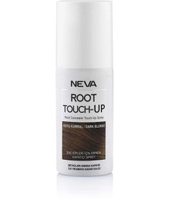 تصویر رنگ مو سفید مردانه و زنانه Root Touch Up پایین موهای نوا فوراً اسپری کانسیلر 75 میل براق تیره Root Touch-Up 