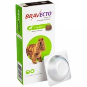 تصویر قرص ضد کک و کنه و جرب سگ براوکتو (برای وزن 10 تا 20 کیلو) Bravecto - Flea and tick chew for dogs