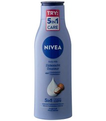 تصویر لوسیون بدن 5 در 1 نیوآ Nivea مدل Zijdezacht Douceur حجم 250ml 