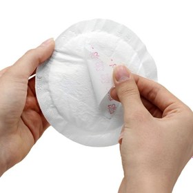 تصویر پد سینه یکبار مصرف با پایه گیاهی بسته 20عددی یونی لد Uni Led Breast Pads Pack Of 20