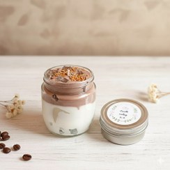 تصویر شمع جار آیس کافی 