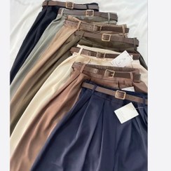 تصویر دامن شلواری کرپ 9906 