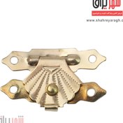 تصویر چفت آنتیک قرانی طرح ایرانی طلایی چفت آنتیک قرانی طرح ایرانی طلایی