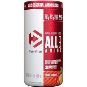 تصویر پودر آمینو اسید ای ای ای دایماتیز 450 گرمی Dymatize All9 Amino 