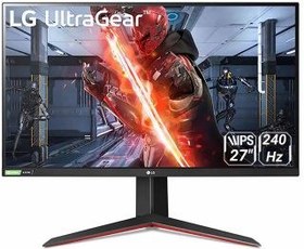 تصویر مانیتور گیمینگ 27 اینچ ال جی مدل LG UltraGear 27GP750-B LG UltraGear 27GP750-B 27 inch Full HD 240Hz IPS 1ms Gaming Monitor