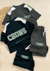 تصویر تیشرت و شلوارک chons 465 - سایز 