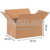 تصویر کارتن بسته بندی مناسب آنلاین شاپ کد 3970 
