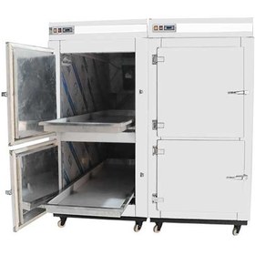 تصویر سردخانه جسد چهار کابین 