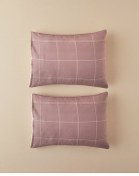 تصویر روبالشی بررسی ساده آسان 2 مورد بالش 50X70 سانتی متر پین باز English Home 