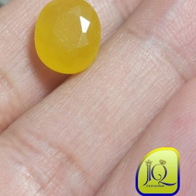 تصویر نگین یاقوت زرد 