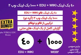 تصویر 40 بک لینک EDU + WIKI + بک لینک وب 2 (گره 2) 