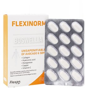 تصویر قرص فلکسی نورم بسته 30 عددی فیشر فلکسان Fisher Flexan Flexinorm 30 Tabs