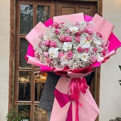 تصویر باکس ولنتاین صورتی 