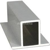 تصویر پروفیل سپری آلومینیوم سقفی دو لبه 