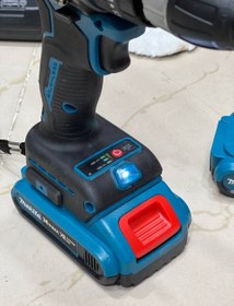 تصویر دریل شارژی ماکیتا 36 ولت مدل نیم پک Makita half pack 36V model cordless drill