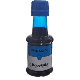 تصویر رنگ مایع آبی کپی کیک 35 گرمی 