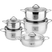 تصویر سرویس پخت و پز 10 پارچه کی اس تی مدل KST-5010 Cooking service 10 pieces KST model KST-5010