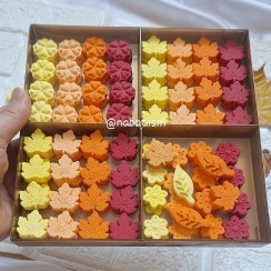 تصویر قند پاییزی بسته مربع 130 عددی جذاب 
