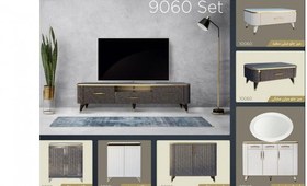 تصویر ست وسائل چوبی مدل 9060 