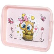 تصویر زیبا سینی مات طرحدار سایز 1 