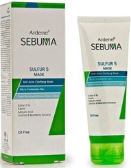 تصویر ماسک ضدجوش و پاکسازی پوست چرب آردن سبوما 75میل ARDENE SEBUMA MASK 75ml