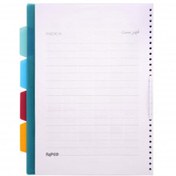 تصویر کاغذ کلاسوری پاپکو مدل NB-624-SH بسته ۱۲۰ برگی 