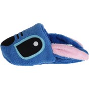 تصویر دمپایی روفرشی مدل اسلیپر طرح استیچ آبی 