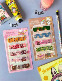 تصویر چسب زخم کارتی لبوبو 5 عددی - طرح 4 