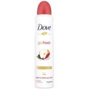 تصویر اسپری بدن زنانه مدل Go Fresh با رایحه سیب 250 میل داو ا Dove Apple Go Fresh Womans Body Spray 250 ml Dove Apple Go Fresh Womans Body Spray 250 ml