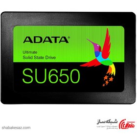 تصویر حافظه ssd ای دیتا مدل su650 ظرفیت 512 گیگابایت Adata SU650 512GB Internal SSD