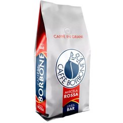 تصویر دانه قهوه میشلا روسا (قرمز) بوربن Caffe Borbone Miscela Rossa Coffee Beans 