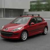 تصویر راک روف پژو 206 و 207 اصلی 