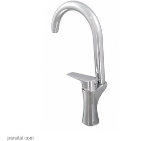 تصویر شیر ظرفشویی نوبل مدل دنیل کروم nobel-faucet-daniel-sink-mixer-chrome