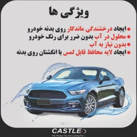 تصویر نانو اسپری واکس بدنه خودرو مدل بادی شاین 